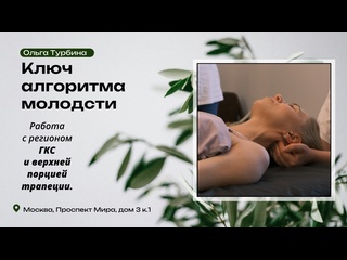 work with the gcs region and the upper portion of the trapezoid. the key of the youth algorithm. olga turbin