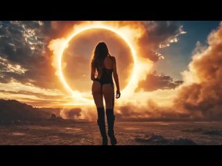 fantasy collage cosmos egypt beautiful girls