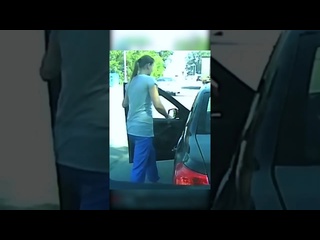 crazy girl decided to teach an accident dvr accident - [ w summit w ]